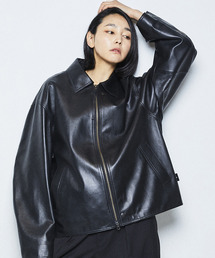CONVERSE TOKYO | SHEEP LEATHER ZIP BLOUSON(ライダースジャケット)