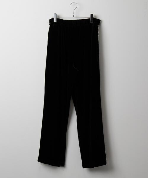 LUCY（ルーシー）の「LUCY/ベロアライントラックパンツ（スウェットパンツ・メンズ・ブラック・MEDIUM/LARGE）」の11枚目の写真