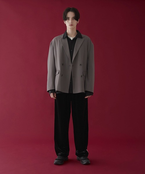 LUCY（ルーシー）の「LUCY/ベロアライントラックパンツ（スウェットパンツ・メンズ・ブラック・MEDIUM/LARGE）」の8枚目の写真