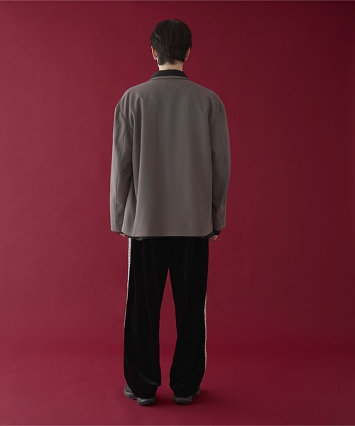 LUCY（ルーシー）の「LUCY/ベロアライントラックパンツ（スウェットパンツ・メンズ・ブラック・MEDIUM/LARGE）」の10枚目の写真