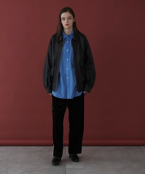 LUCY（ルーシー）の「LUCY/ベロアライントラックパンツ（スウェットパンツ・メンズ・ブラック・MEDIUM/LARGE）」の19枚目の写真