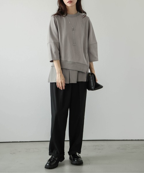AMELY(エミリー)の「シャツドッキングプルオーバー(その他トップス・レディース・グレー系/ホワイト/ブラック・フリー)」の17枚目の写真