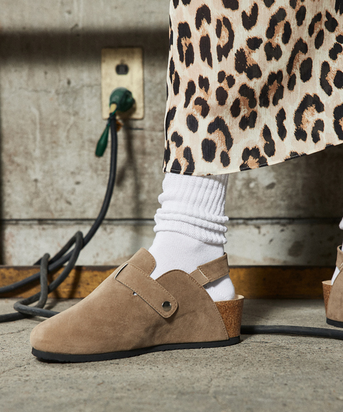 LAROUTE（ラルート）の「【LAROUTE】厚底 サボサンダル（サンダル・レディース・ブラック/ベージュ/グレー・S/M/L）」の7枚目の写真