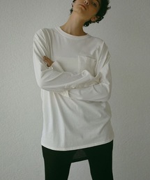 【再入荷！】カフスデザインカットトップス