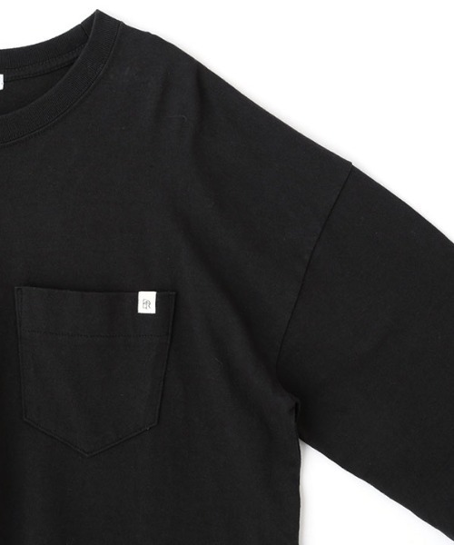 ETRE TOKYO(エトレトウキョウ)の「【再入荷!】カフスデザインカットトップス(Tシャツ/カットソー・レディース・ホワイト/チャコール・FREE)」の7枚目の写真