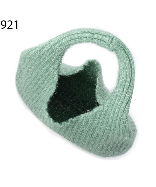 one'sterrace(ワンズテラス)の「◆ジェミル ラメ シャギーロゴバッグ(トートバッグ・レディース・アイボリー系8/グリーン系5/ブラック系8・99)」の11枚目の写真