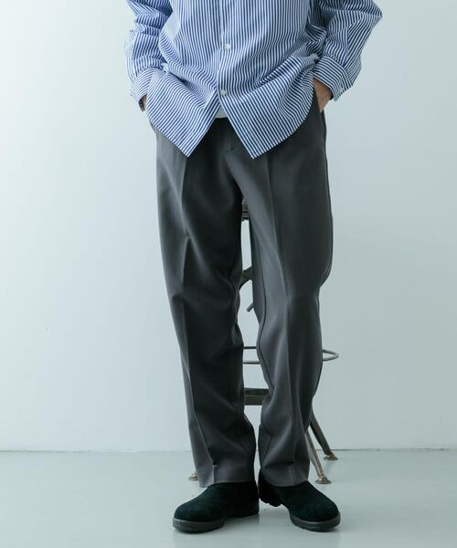 ITEMS URBANRESEARCH（アイテムズ アーバンリサーチ）の「ストレッチ×ウォッシャブル裏キモウスラックス（その他パンツ・メンズ・ネイビー/ベージュ/グレー/ブラック・LARGE/MEDIUM/SMALL）」の12枚目の写真