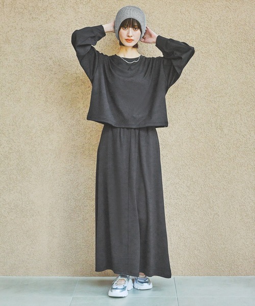 セール】ドロスト長袖プルオーバー / 151797（Tシャツ/カットソー