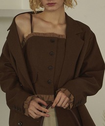 loin nuit | frill layered design bustier / フリルレイヤードデザインビスチェ(キャミソール)