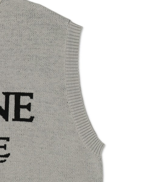 SPINNS（スピンズ）の「Wジップニットベスト（ベスト・レディース・グレー/ブラック/ネイビー・ONESIZE）」の17枚目の写真