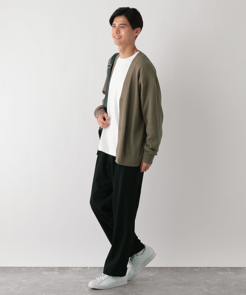 MUZE スエードカーディガン SAINT M×××××× - SM-HR1-0000-074 / KNIT CARDIGAN / ARGYLE