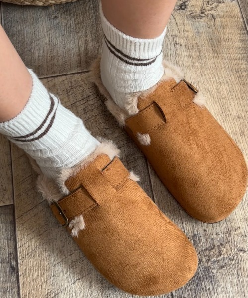 セール】モコモコ ボアスリッポン（スリッポン）｜Ritzy（リッツィー