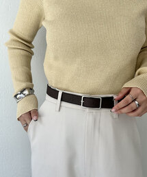 スクエアバックルベルト