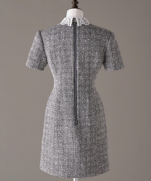 EmiriaWiz♡Tweed Dress with Chemical Lace Tweed Dress with Chemical Lace | エミリアウィズ 公式