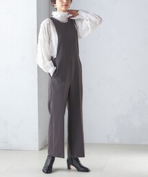 SHIPS（シップス）の「〈手洗い可能〉ストレッチ サロペット（サロペット/オーバーオール）」