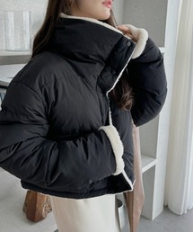 リバーシブル着用可能♪ ボアドッキングブルゾン