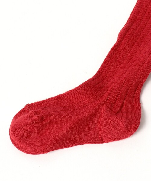 こども ビームス（コドモビームス）の「CONDOR / リブ タイツ（6ヶ月～2才）（タイツ/ストッキング・キッズ・グリーン系その他/イエロー系その他5/レッド系その他7/レッド系その他5/ブラック系その他2/グリーン系その他5/ライトブラウン/チャコールグレー/オフホワイト・2(1-2y)/0(6-12m)）」の11枚目の写真