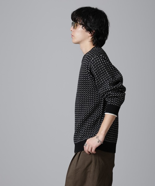 【セール】バーズアイニット（ニット/セーター）｜nano･universe（ナノユニバース）