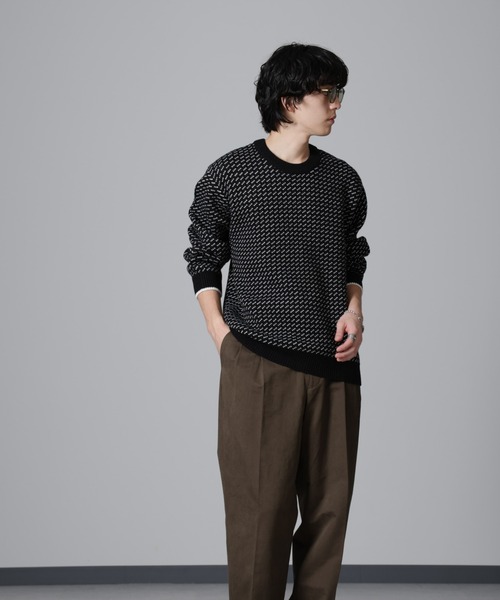 【セール】バーズアイニット（ニット/セーター）｜nano･universe（ナノユニバース）