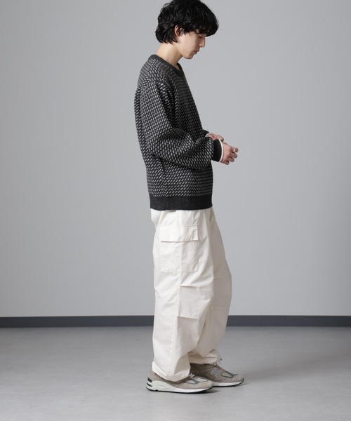 【セール】バーズアイニット（ニット/セーター）｜nano･universe（ナノユニバース）