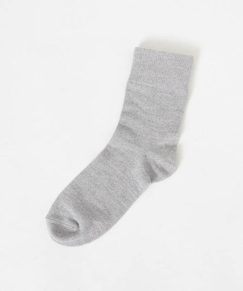 URBAN RESEARCH（アーバンリサーチ）の「『UR TECH』ラメソックス（ソックス/靴下・レディース・ネイビー/ライトグレー/ブラウン・22/24）」の4枚目の写真