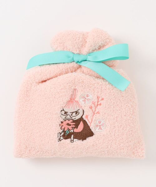 MOOMIN(ムーミン)の「【 MOOMIN 】 もこもこ靴下 in 巾着 24W10(ソックス/靴下・レディース・グレー/ピンク/レッド/ネイビー・FREE)」の22枚目の写真