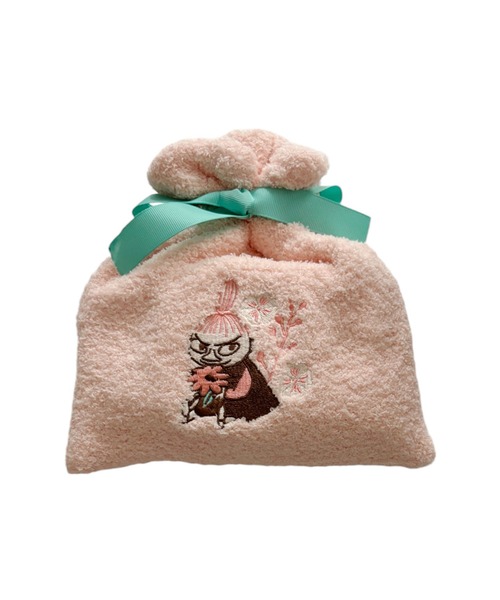 MOOMIN(ムーミン)の「【 MOOMIN 】 もこもこ靴下 in 巾着 24W10(ソックス/靴下・レディース・グレー/ピンク/レッド/ネイビー・FREE)」の12枚目の写真