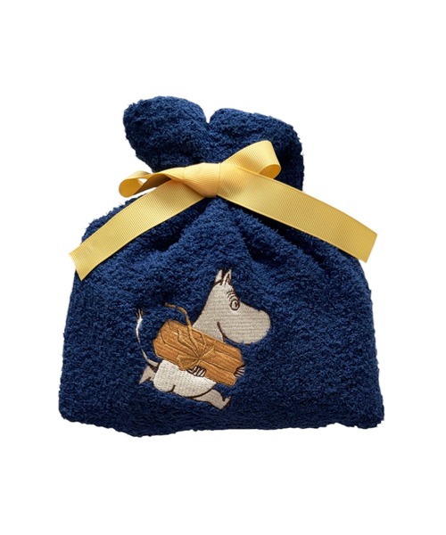 MOOMIN(ムーミン)の「【 MOOMIN 】 もこもこ靴下 in 巾着 24W10(ソックス/靴下・レディース・グレー/ピンク/レッド/ネイビー・FREE)」の9枚目の写真