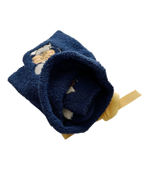 MOOMIN(ムーミン)の「【 MOOMIN 】 もこもこ靴下 in 巾着 24W10(ソックス/靴下・レディース・グレー/ピンク/レッド/ネイビー・FREE)」の10枚目の写真