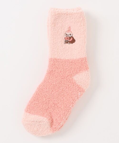 MOOMIN(ムーミン)の「【 MOOMIN 】 もこもこ靴下 in 巾着 24W10(ソックス/靴下・レディース・グレー/ピンク/レッド/ネイビー・FREE)」の21枚目の写真