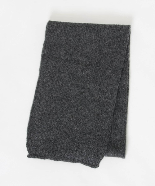 crepuscule（クレプスキュール）の「crepuscule　Muffler（マフラー・メンズ・ブラウン/ベージュ/アイボリー/グレー/チャコールグレー・FREE）」の3枚目の写真