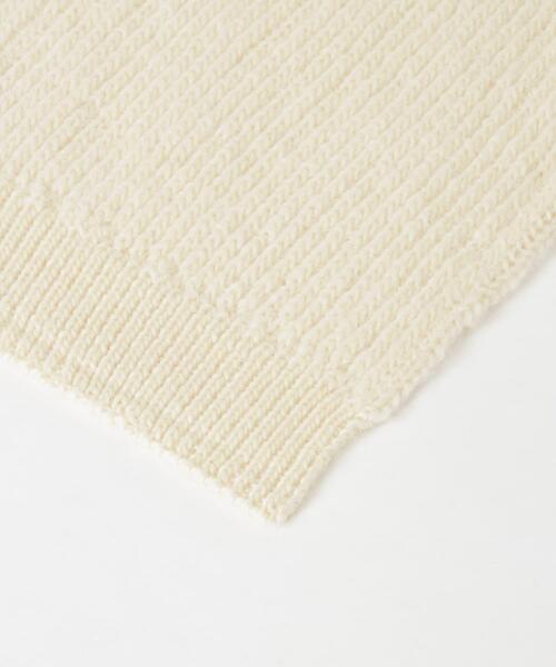 crepuscule（クレプスキュール）の「crepuscule　Muffler（マフラー・メンズ・ブラウン/ベージュ/アイボリー/グレー/チャコールグレー・FREE）」の7枚目の写真