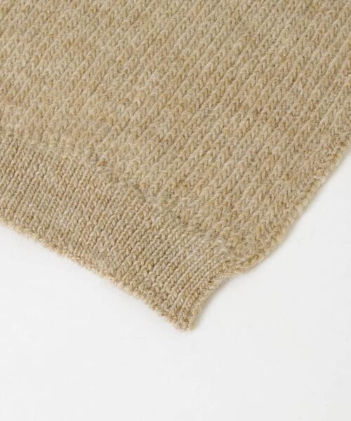 crepuscule（クレプスキュール）の「crepuscule　Muffler（マフラー・メンズ・ブラウン/ベージュ/アイボリー/グレー/チャコールグレー・FREE）」の9枚目の写真