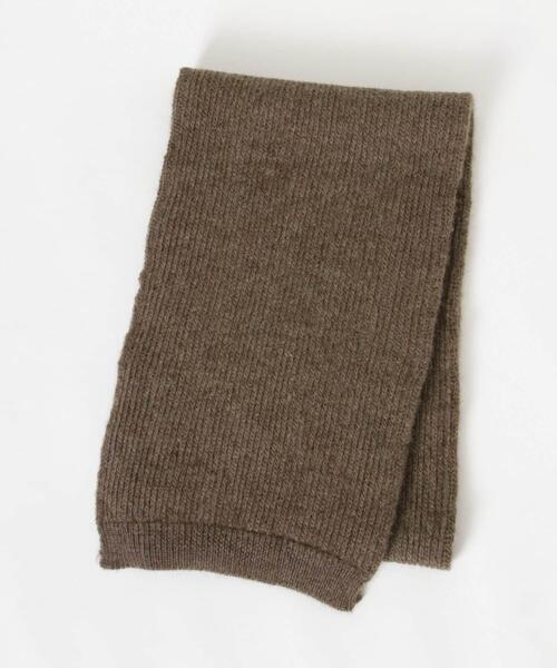 crepuscule（クレプスキュール）の「crepuscule　Muffler（マフラー・メンズ・ブラウン/ベージュ/アイボリー/グレー/チャコールグレー・FREE）」の10枚目の写真