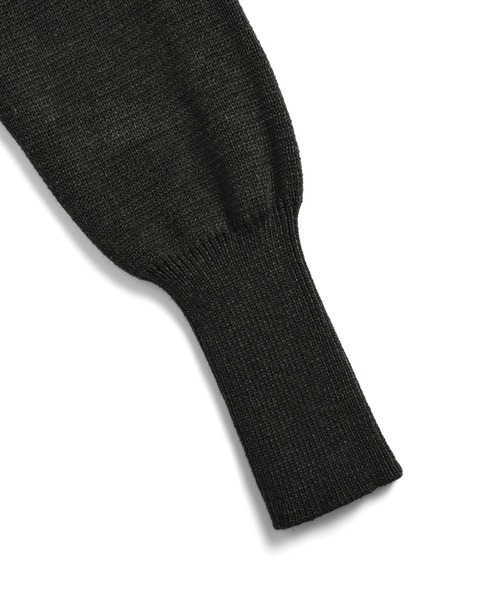 TAION（タイオン）の「【TAION（タイオン）】〈ウィメンズ〉 ミリタリー クルーネック ニット＋ダウンジャケット-ソフトシェル（ダウンジャケット/コート・レディース・ブラック・M/L）」の10枚目の写真