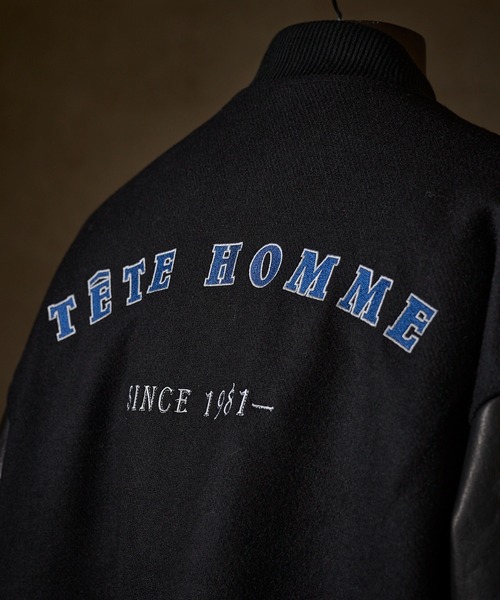 数量限定生産】TETE HOMME 80'sリバイバルスタジャン【公式通販】