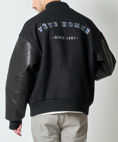 数量限定生産】TETE HOMME 80'sリバイバルスタジャン【公式通販】