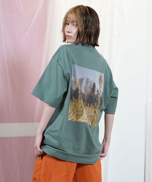 THE NORTH FACE/ザ・ノース・フェイス バックプリントTシャツ