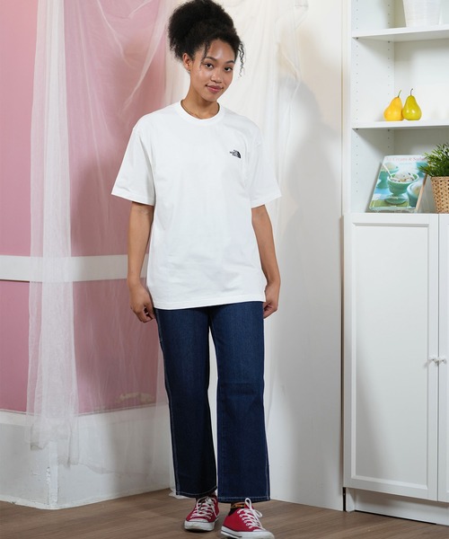 THE NORTH FACE☆スモール バック プリント ロゴ Tシャツ THE NORTH FACE tシャツ バックプリントグラフィッククルー