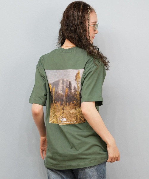THE NORTH FACE/ザ・ノース・フェイス バックプリントTシャツ