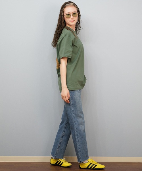 THE NORTH FACE(ザノースフェイス)の「THE NORTH FACE/ザ・ノース・フェイス バックプリントTシャツ NT32549(Tシャツ/カットソー・レディース・ホワイト/ブラック/アーミー・XL/L/M/S/XS)」の17枚目の写真