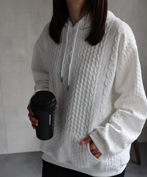☆専用☆　大人気作家さま　リネンパーカー 黒菟華 魔法のタイプライター ビッグスウェットプルパーカー LIN
