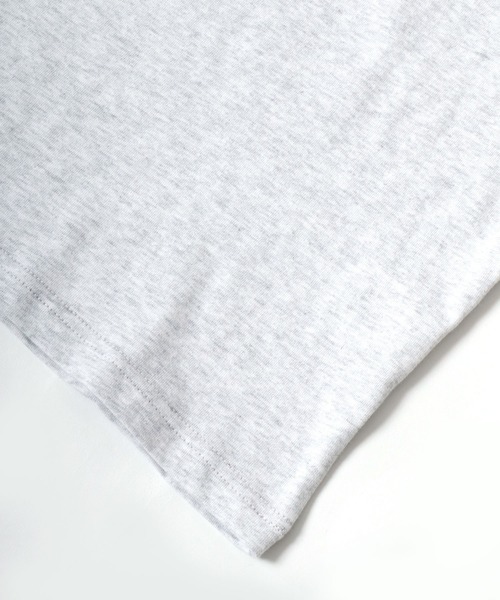 BALL(ボール)の「2026SS BALL/ボール ワンポイントロゴ ワッペン刺繍 ポケット付 無地 ロングスリーブTシャツ レディース メンズ(Tシャツ/カットソー・メンズ・モカ/チャコール/アッシュグレー/ブラック/サックスブルー・M/LL/L)」の14枚目の写真
