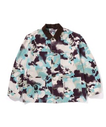 A BATHING APE(AxCVOGCv)MAP CAMO WORK JACKET(~^[WPbg)