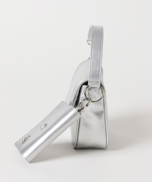 LOWRYS FARM（ローリーズファーム）の「２ＳＥＴショルダーＢＡＧ 284413（ショルダーバッグ・レディース・ピンク/シルバー/ブラック・FREE）」の12枚目の写真