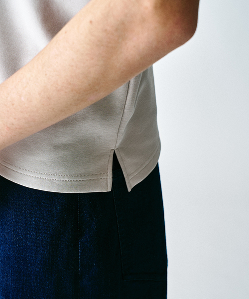 417 EDIFICE(フォーワンセブンエディフィス)の「WEB限定 ”接触冷感&速乾&アンチピリング” utility EVERYDAY Tシャツ(Tシャツ/カットソー・メンズ・ブラック/チャコールグレー/ブルー/ホワイト/グレー・SMALL/MEDIUM/LARGE/X-LARGE/XX-LARGE)」の8枚目の写真