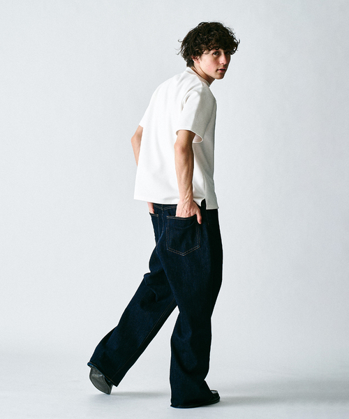 417 EDIFICE(フォーワンセブンエディフィス)の「WEB限定 ”接触冷感&速乾&アンチピリング” utility EVERYDAY Tシャツ(Tシャツ/カットソー・メンズ・ブラック/チャコールグレー/ブルー/ホワイト/グレー・SMALL/MEDIUM/LARGE/X-LARGE/XX-LARGE)」の10枚目の写真