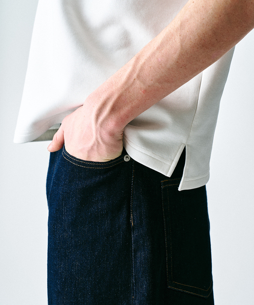 417 EDIFICE(フォーワンセブンエディフィス)の「WEB限定 ”接触冷感&速乾&アンチピリング” utility EVERYDAY Tシャツ(Tシャツ/カットソー・メンズ・ブラック/チャコールグレー/ブルー/ホワイト/グレー・SMALL/MEDIUM/LARGE/X-LARGE/XX-LARGE)」の12枚目の写真