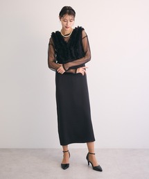 Green　Parks | ・Railme SET３点 チュールビスチェキャミワンピース(ワンピース)