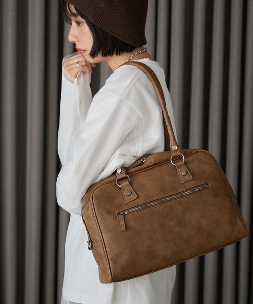 PBLIM（ページボーイリム）の「【PBLIM】2WAYボストンバッグ（ボストン